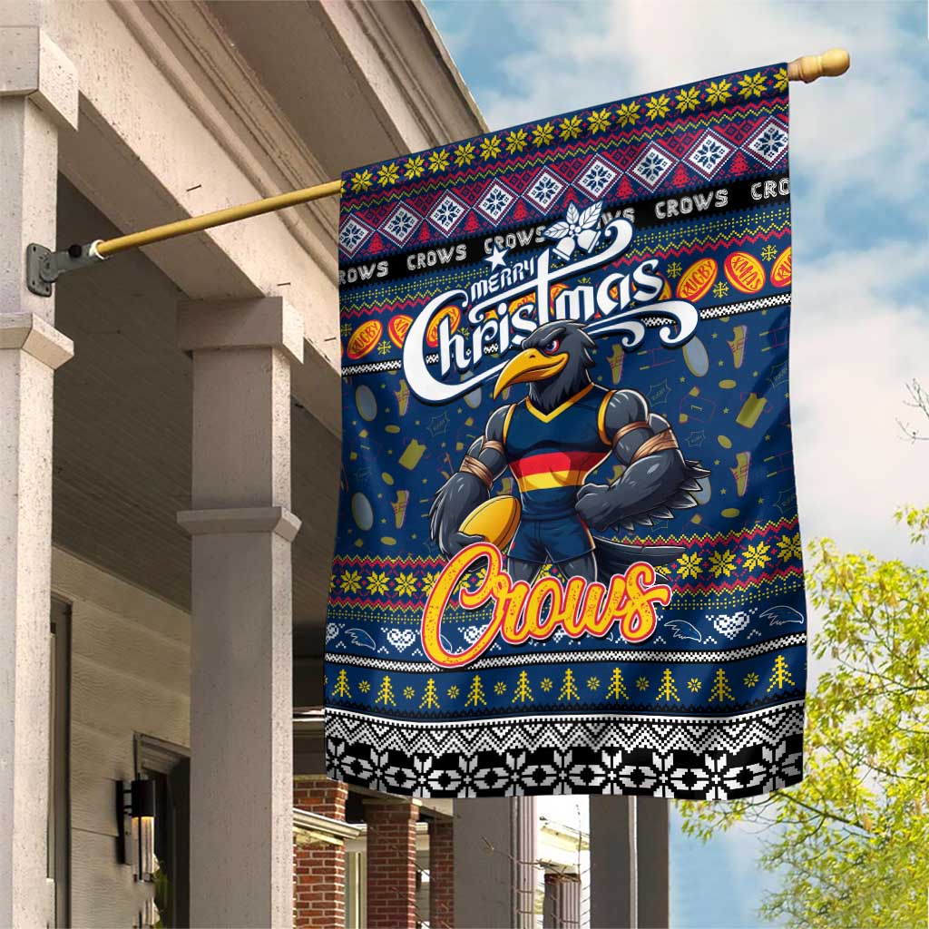 Crows Football Xmas Garden Flag Australia AFL Mascot