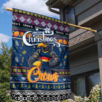 Crows Football Xmas Garden Flag Australia AFL Mascot