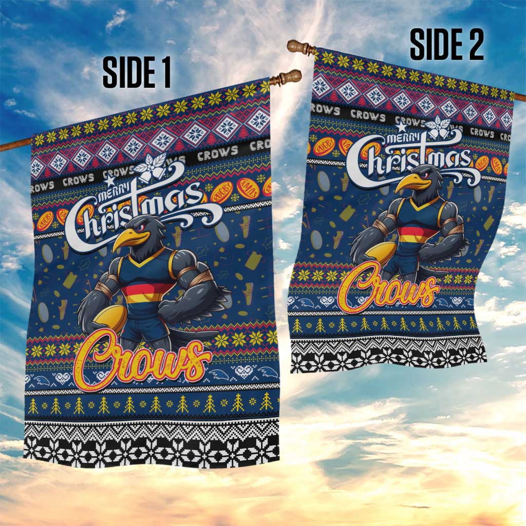 Crows Football Xmas Garden Flag Australia AFL Mascot