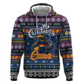 Personalized Crows Rugby Xmas Hoodie Australia AFL Mascot