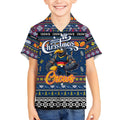 Personalized Crows Rugby Xmas Kid Hawaiian Shirt Australia AFL Mascot