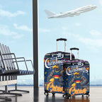 Crows Football Xmas Luggage Cover Australia AFL Mascot
