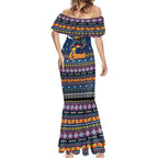 Personalized Crows Rugby Xmas Mermaid Dress Australia AFL Mascot