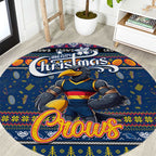 Crows Football Xmas Round Carpet Australia AFL Mascot