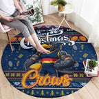 Crows Football Xmas Round Carpet Australia AFL Mascot