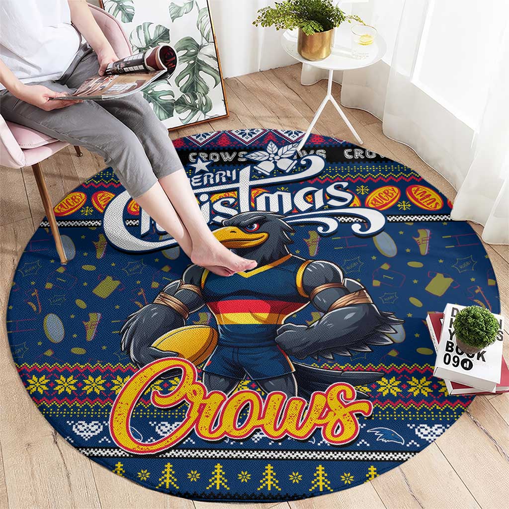 Crows Football Xmas Round Carpet Australia AFL Mascot