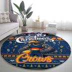Crows Football Xmas Round Carpet Australia AFL Mascot