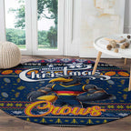 Crows Football Xmas Round Carpet Australia AFL Mascot