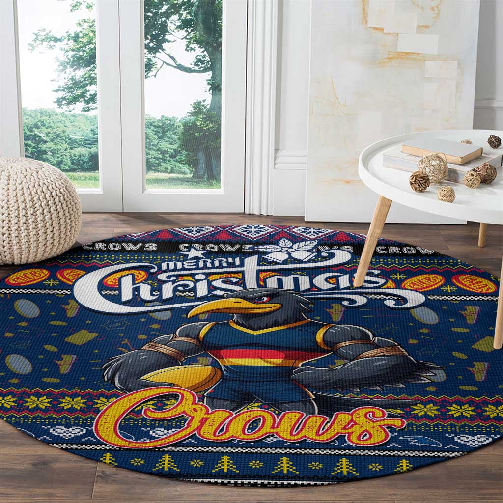Crows Football Xmas Round Carpet Australia AFL Mascot