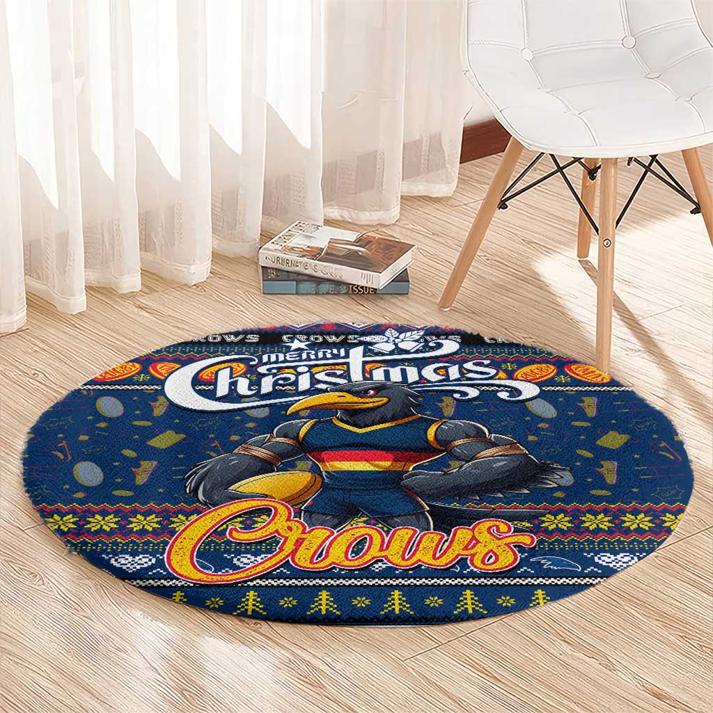 Crows Football Xmas Round Carpet Australia AFL Mascot