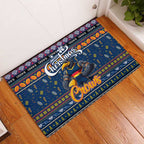 Crows Football Xmas Rubber Doormat Australia AFL Mascot