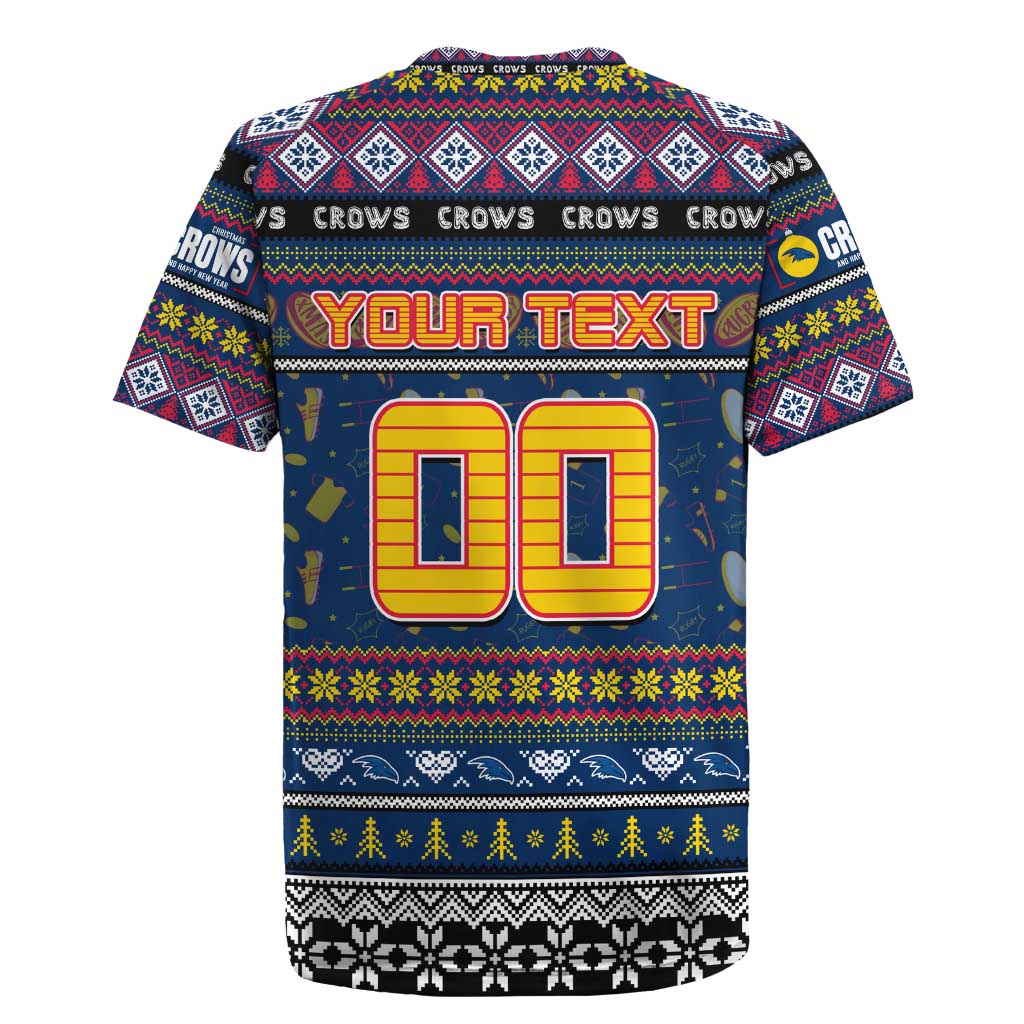 Personalized Crows Rugby Xmas Rugby Jersey Australia AFL Mascot