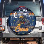 Crows Football Xmas Spare Tire Cover Australia AFL Mascot