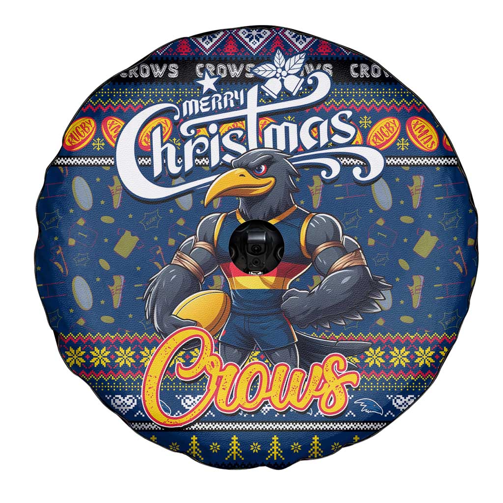 Crows Football Xmas Spare Tire Cover Australia AFL Mascot