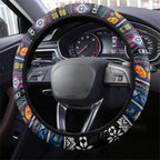 Crows Football Xmas Steering Wheel Cover Australia AFL Mascot