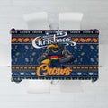 Crows Football Xmas Tablecloth Australia AFL Mascot