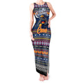 Personalized Crows Rugby Xmas Tank Maxi Dress Australia AFL Mascot
