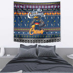 Crows Football Xmas Tapestry Australia AFL Mascot