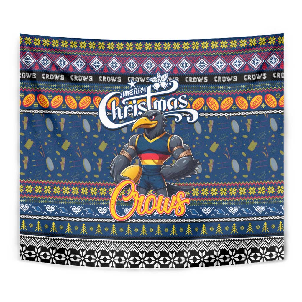 Crows Football Xmas Tapestry Australia AFL Mascot