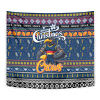 Crows Football Xmas Tapestry Australia AFL Mascot