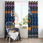 Crows Football Xmas Window Curtain Australia AFL Mascot