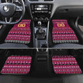 Lions Football Xmas Car Mats Australia AFL Mascot