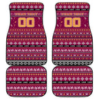 Lions Football Xmas Car Mats Australia AFL Mascot