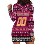 Personalized Lions Rugby Xmas Hoodie Dress Australia AFL Mascot