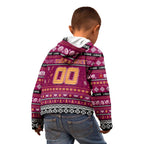 Personalized Lions Rugby Xmas Kid Hoodie Australia AFL Mascot