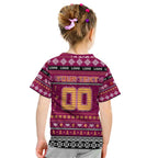 Personalized Lions Rugby Xmas Kid T Shirt Australia AFL Mascot