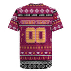 Personalized Lions Rugby Xmas Rugby Jersey Australia AFL Mascot