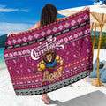 Lions Football Xmas Sarong Australia AFL Mascot