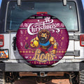 Lions Football Xmas Spare Tire Cover Australia AFL Mascot