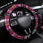Lions Football Xmas Steering Wheel Cover Australia AFL Mascot