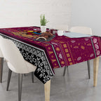 Lions Football Xmas Tablecloth Australia AFL Mascot