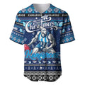 Personalized Kangaroos Rugby Xmas Baseball Jersey Australia AFL Mascot