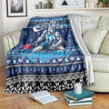 Kangaroos Football Xmas Blanket Australia AFL Mascot