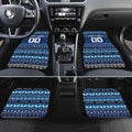 Kangaroos Football Xmas Car Mats Australia AFL Mascot