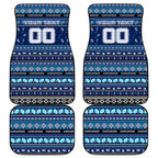 Kangaroos Football Xmas Car Mats Australia AFL Mascot