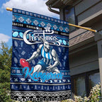 Kangaroos Football Xmas Garden Flag Australia AFL Mascot