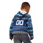 Personalized Kangaroos Rugby Xmas Kid Hoodie Australia AFL Mascot
