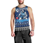 Personalized Kangaroos Rugby Xmas Men Tank Top Australia AFL Mascot