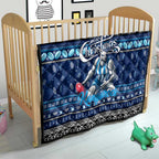Kangaroos Football Xmas Quilt Australia AFL Mascot