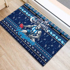 Kangaroos Football Xmas Rubber Doormat Australia AFL Mascot