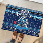 Kangaroos Football Xmas Rubber Doormat Australia AFL Mascot