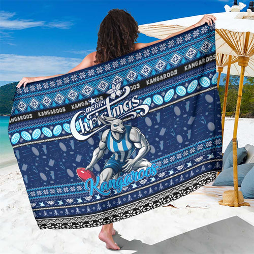 Kangaroos Football Xmas Sarong Australia AFL Mascot