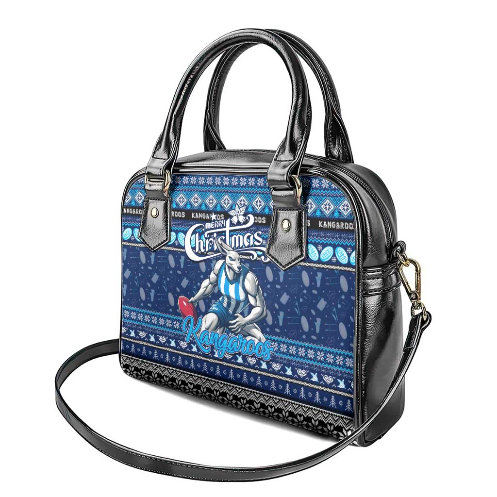Kangaroos Football Xmas Shoulder Handbag Australia AFL Mascot