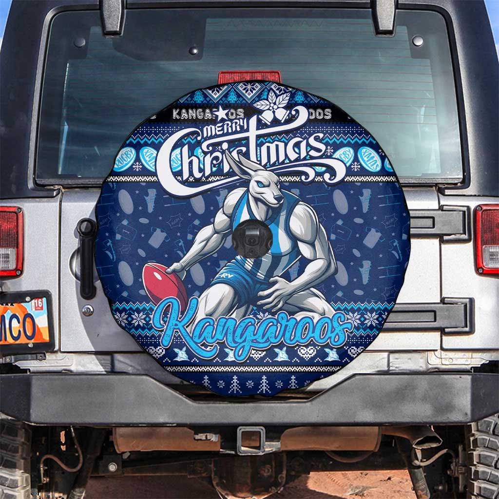 Kangaroos Football Xmas Spare Tire Cover Australia AFL Mascot