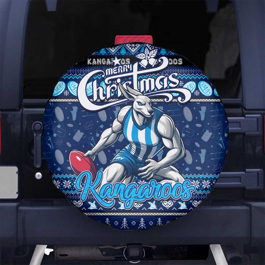 Kangaroos Football Xmas Spare Tire Cover Australia AFL Mascot