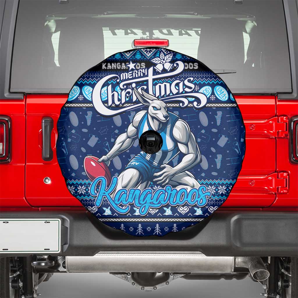 Kangaroos Football Xmas Spare Tire Cover Australia AFL Mascot